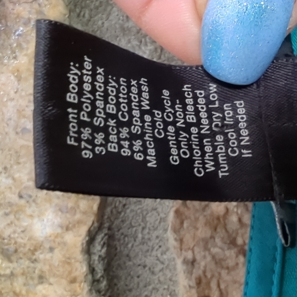 Ann Taylor green sleeveless blouse - Picture 5 of 8